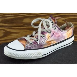Converse All Star Youth Girls Shoes Size 3 M Multicolor Low Top Synthetic 357654